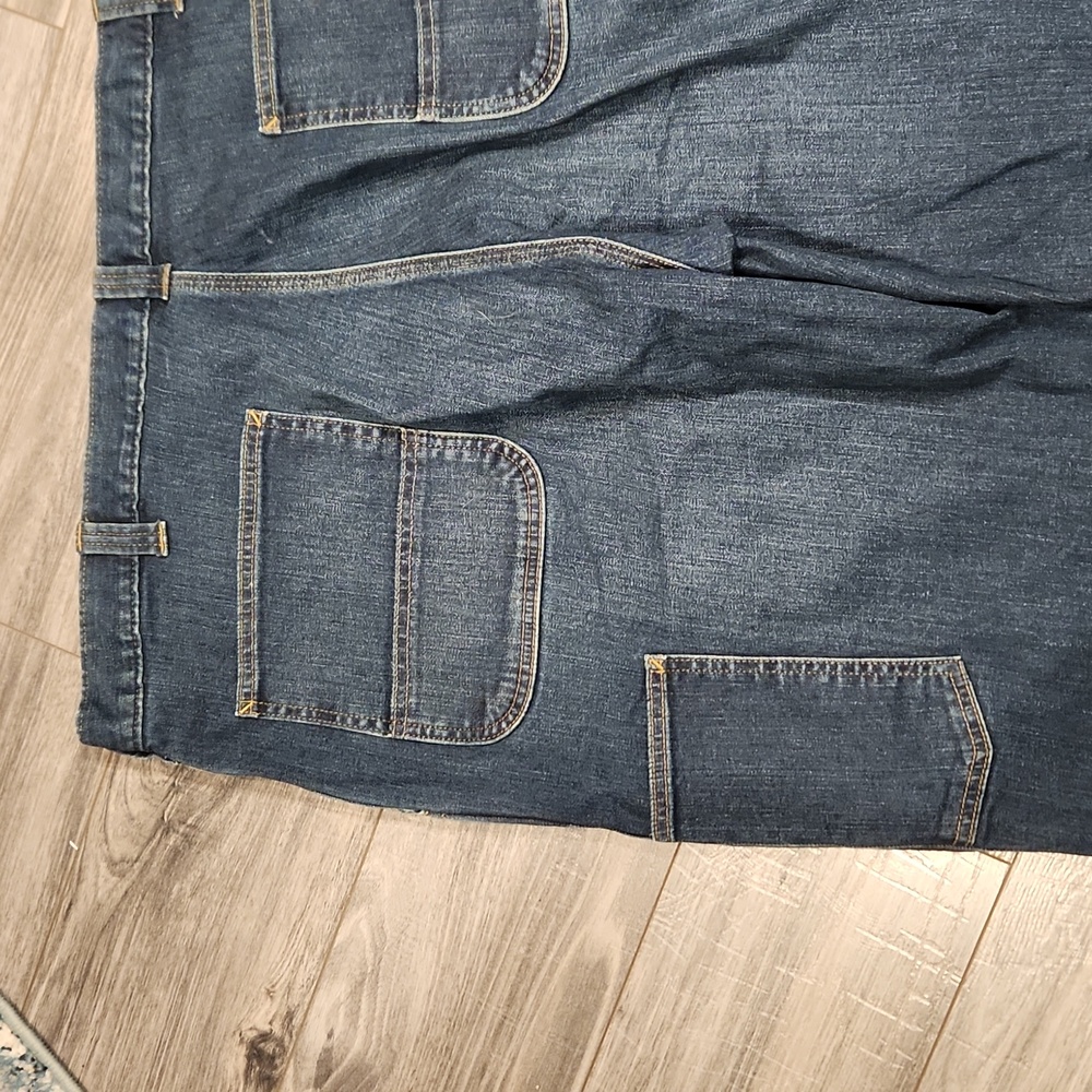EUC Carhartt Relaxed Fit Rugged Flex  Men's sz 42 x 34 Utility Jean's - Picture 7 of 9
